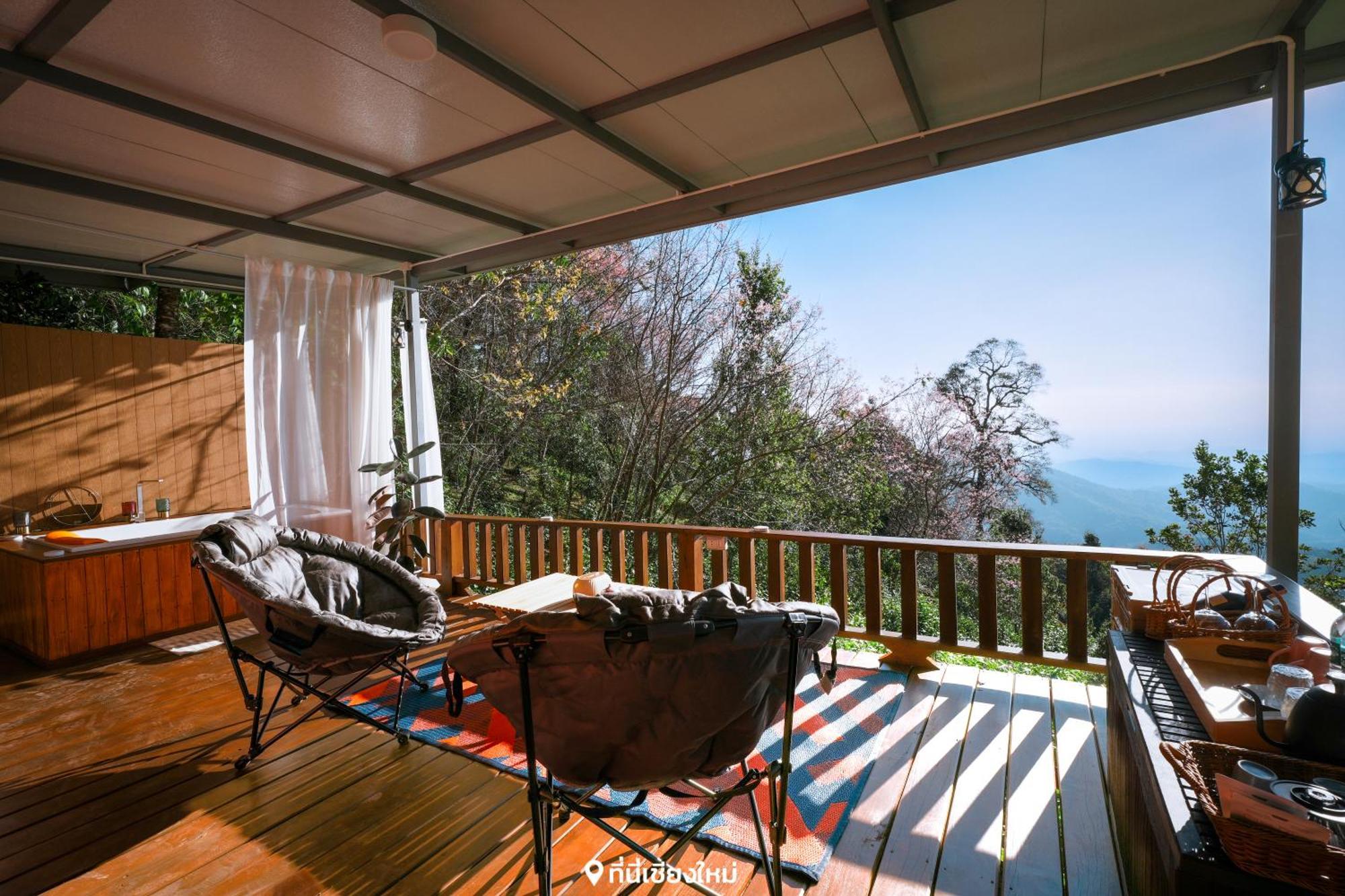 Hotel Nam Dun Glamping-น้ำดั้นแกลมปิ้ง Ban Pang Bo Hu Bon Exterior foto