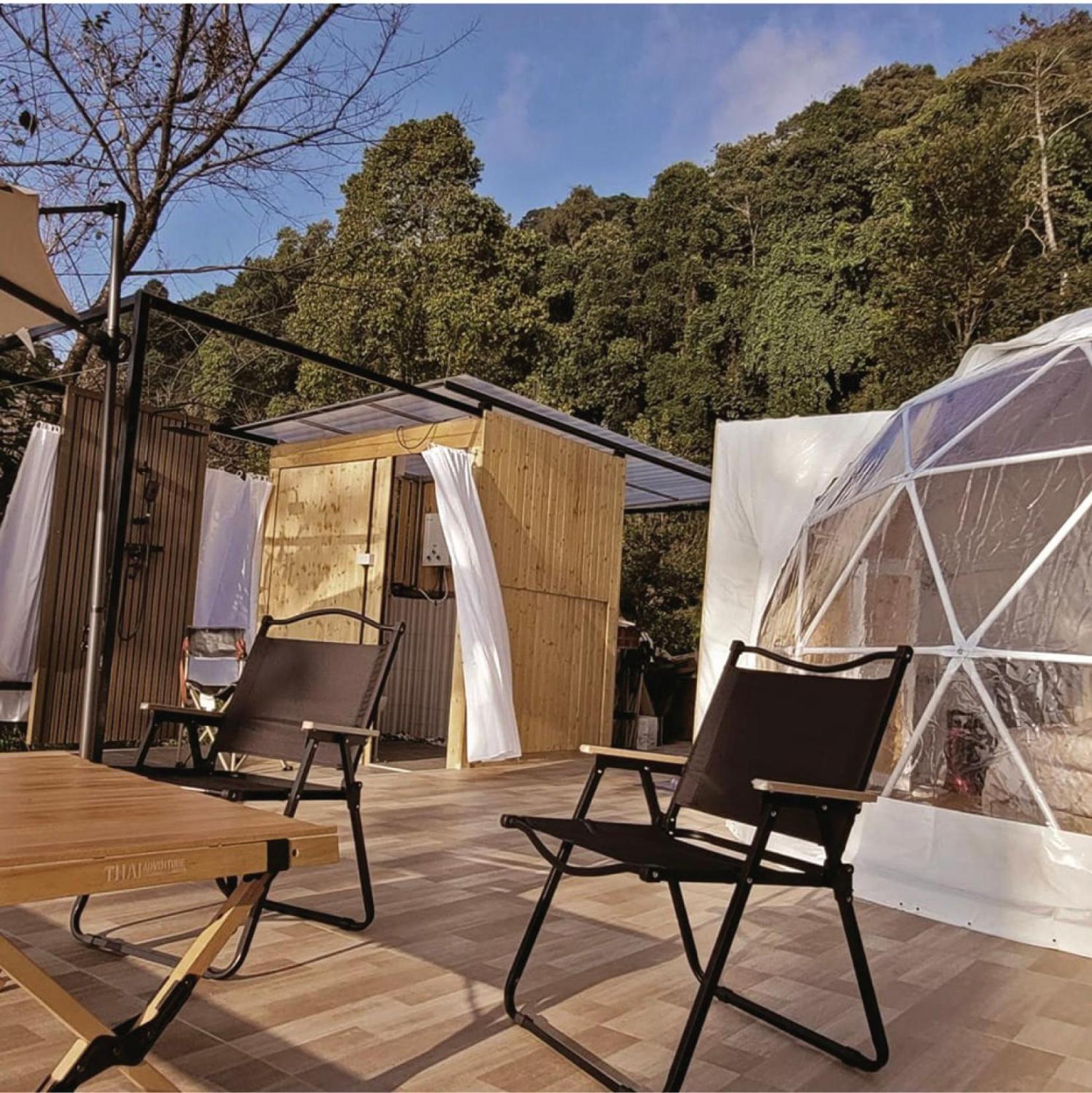 Hotel Nam Dun Glamping-น้ำดั้นแกลมปิ้ง Ban Pang Bo Hu Bon Exterior foto